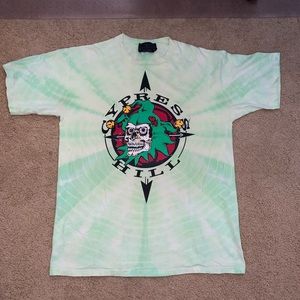 Vintage Cypress Hill Tie Dye Shirt Sz L Rare